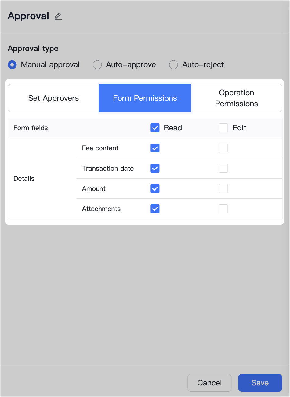 Admin | Set up an approver step
