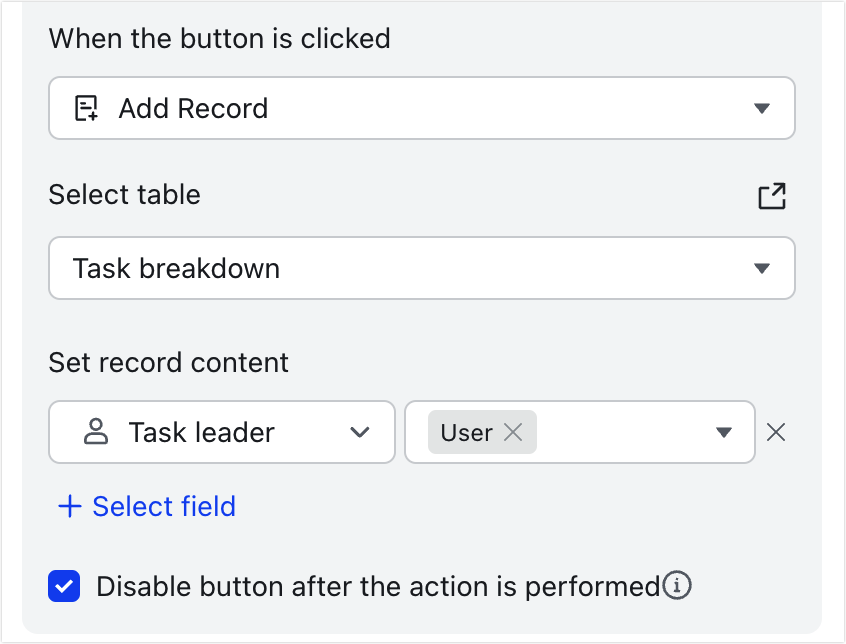 Send messages with interactive buttons using automated workflows