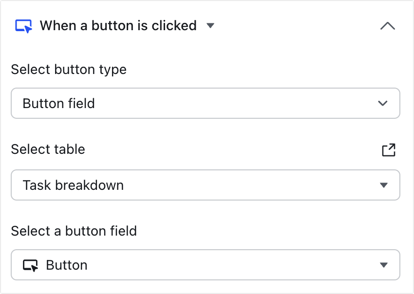 Send messages with interactive buttons using automated workflows