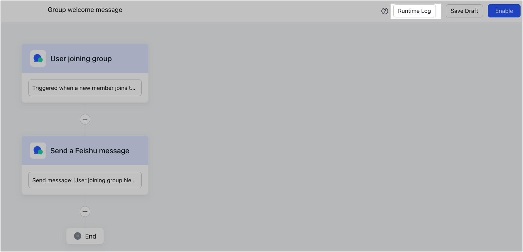Use the Group Welcome Message bot