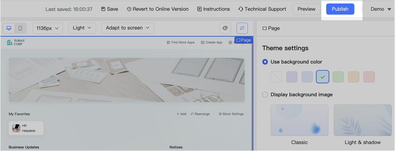 Admin | Get started with Custom Workplace