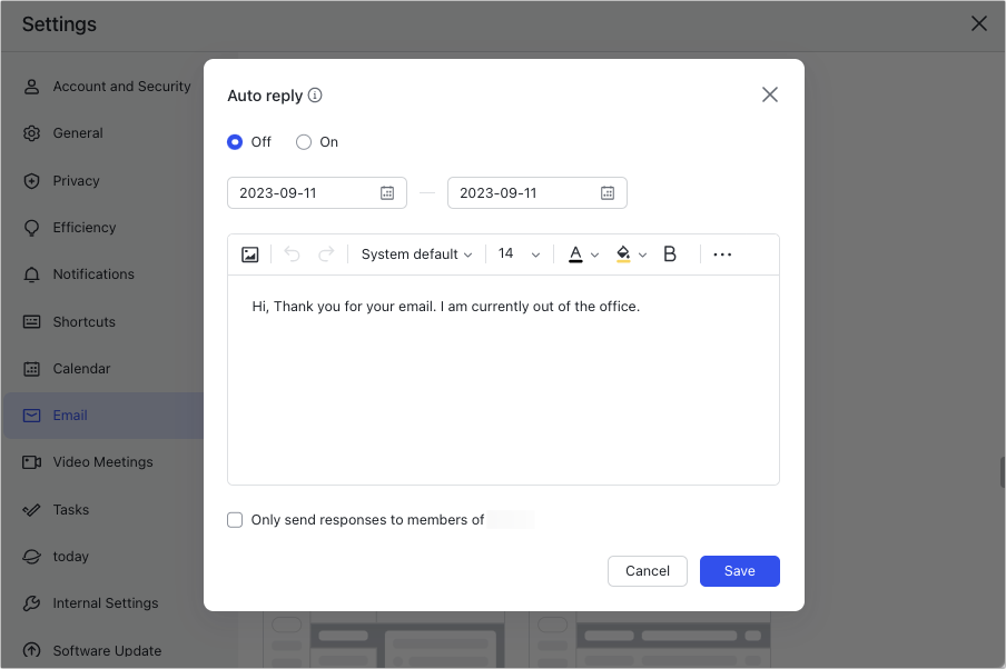 Get started with Mail