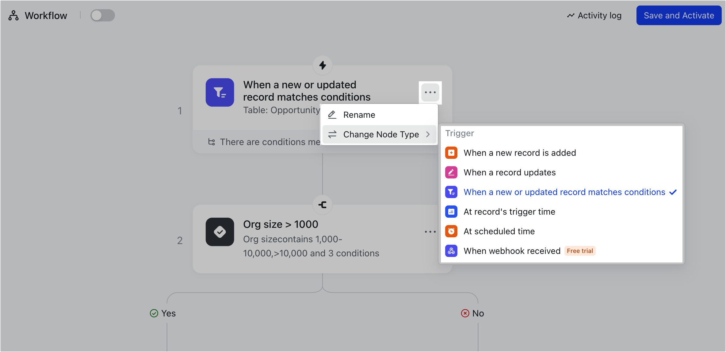 Use Base Workflow