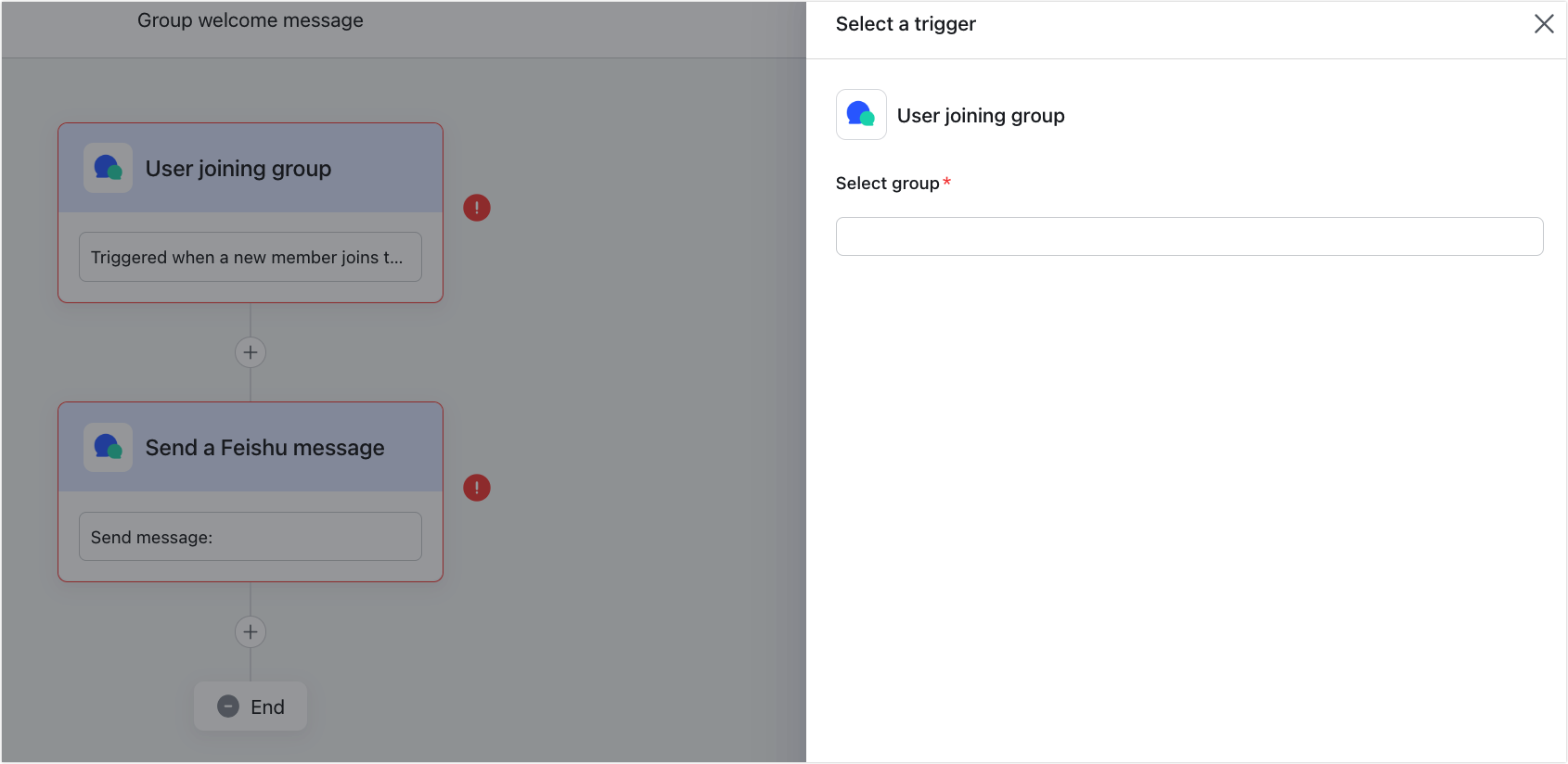 Use the Group Welcome Message bot