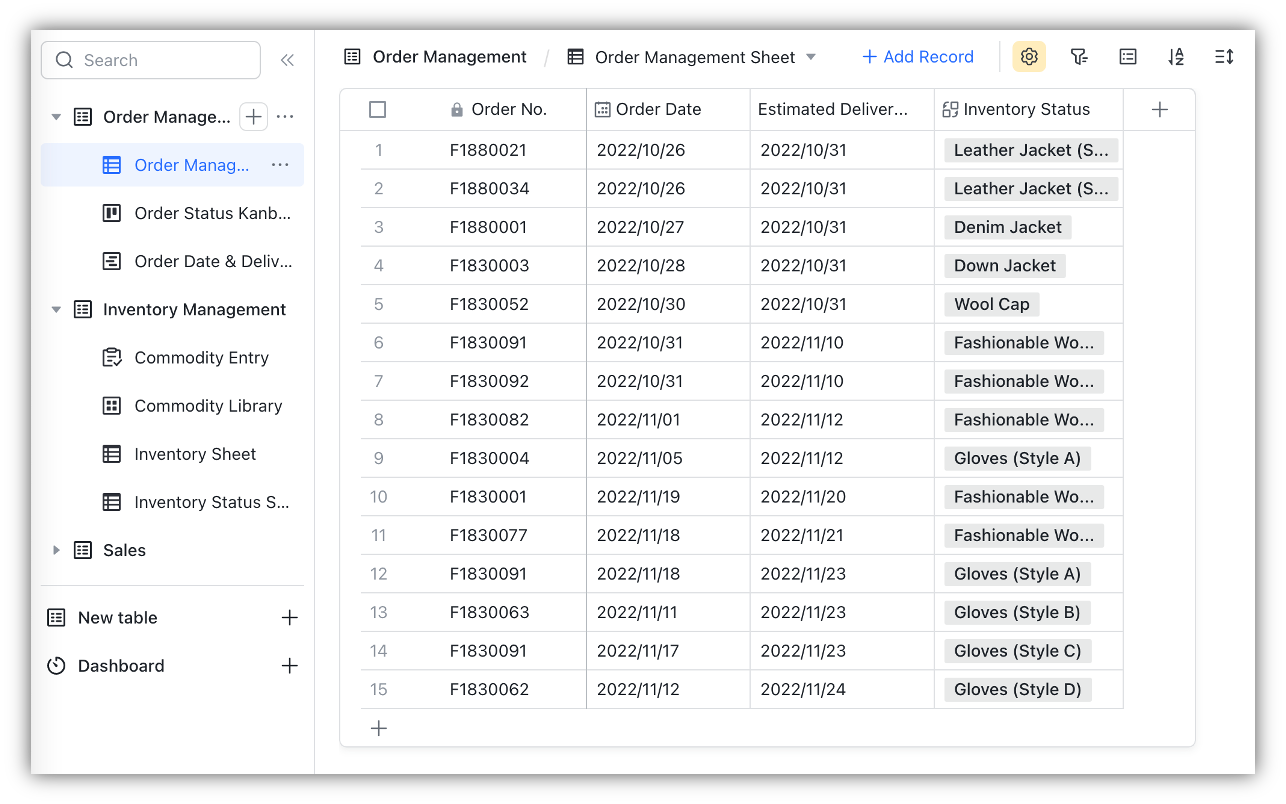Use Base formulas to obtain field properties