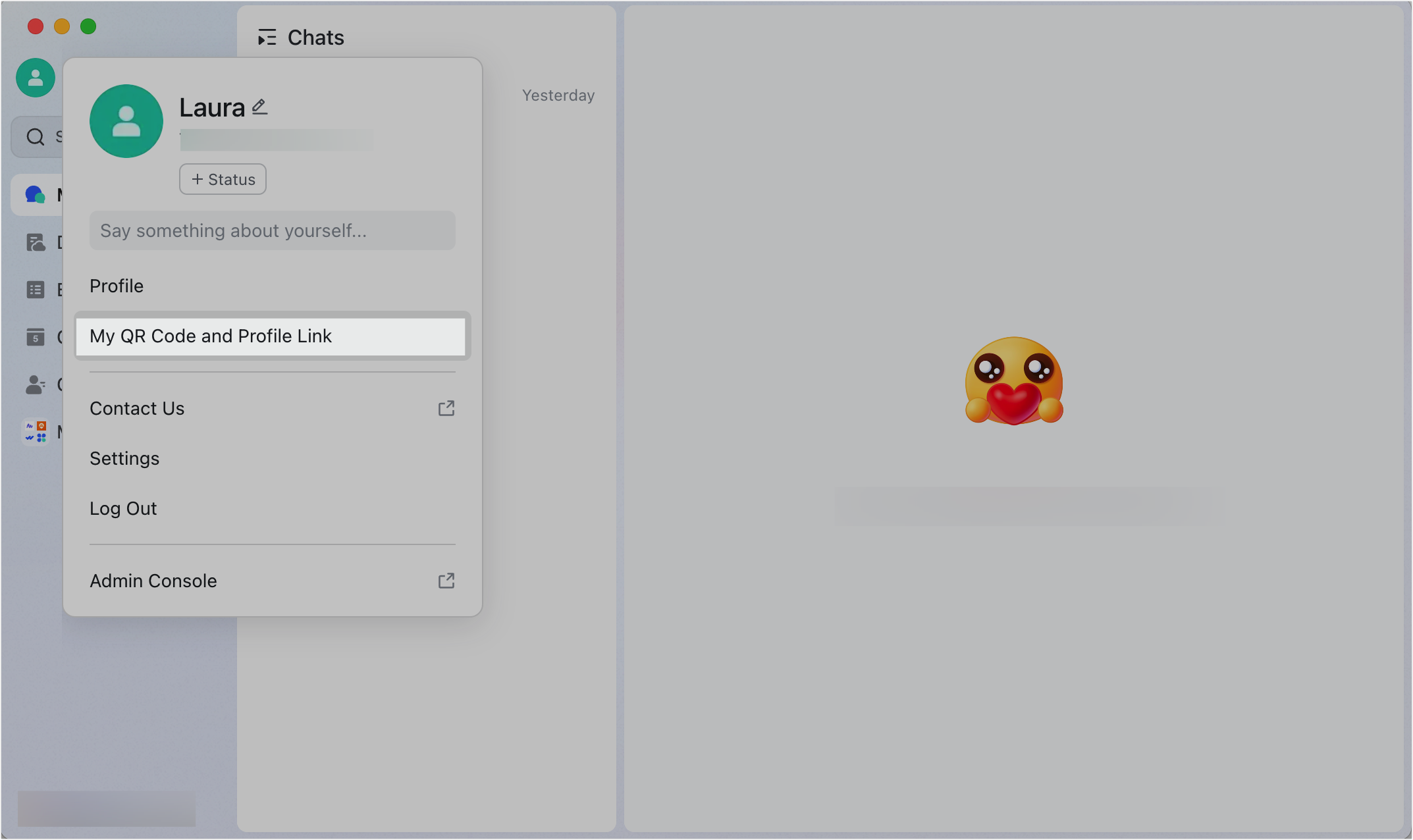 Add or delete external contacts